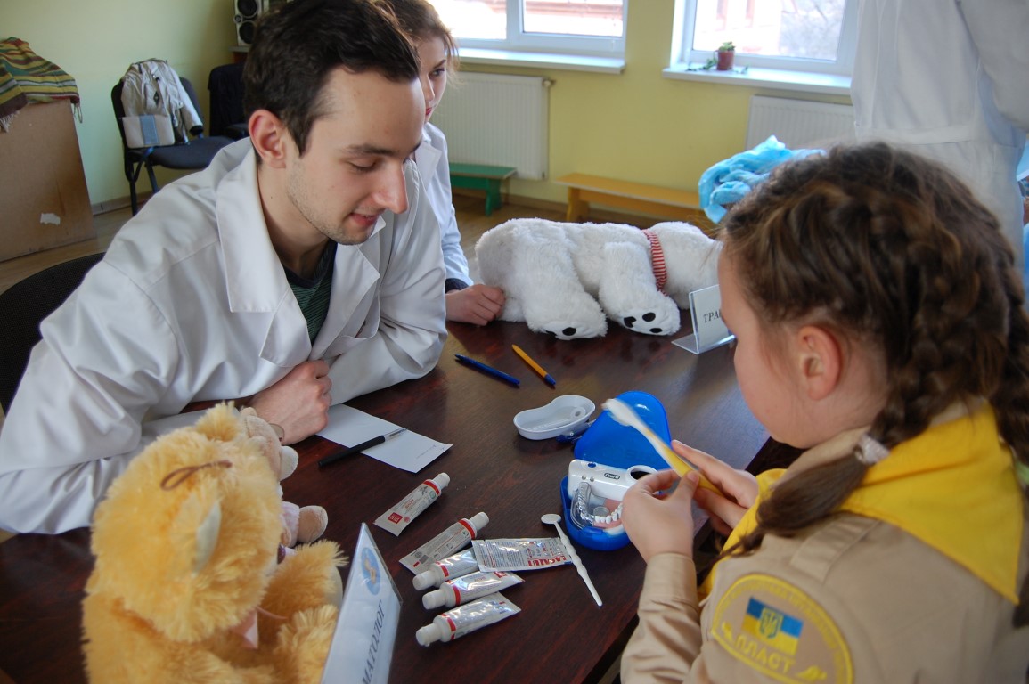 В Івано-Франківську відбувся вишкіл для новаків «Лікарня для ведмежат»